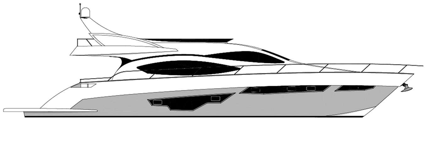 740-Flybridge-sideprofile 740-Flybridge-sideprofile